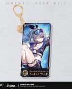 Honkai: Star Rail Character Acrylic klúčenka Silver Wolf 9 cm